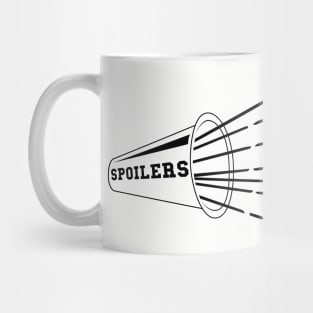 Spoilers (Black) Mug